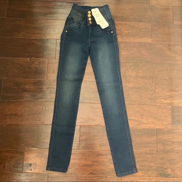 Tissini Colombian butt lift jeans size 1 - Picture 3 of 10